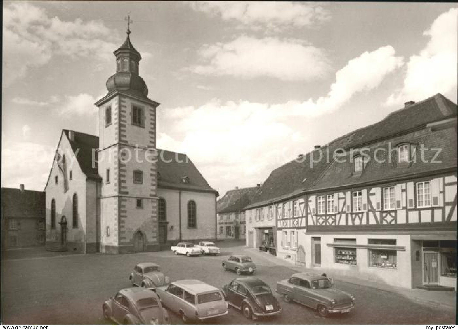 41790154 Rockenhausen Marktplatz Ev. Kirche Rockenhausen - Rockenhausen