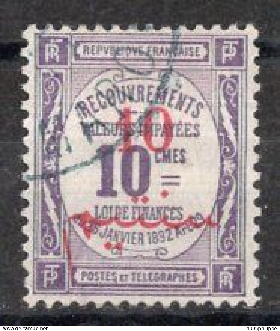 MAROC Timbre-Taxe N°14 Oblitéré TB Cote : 10€00 - Strafport