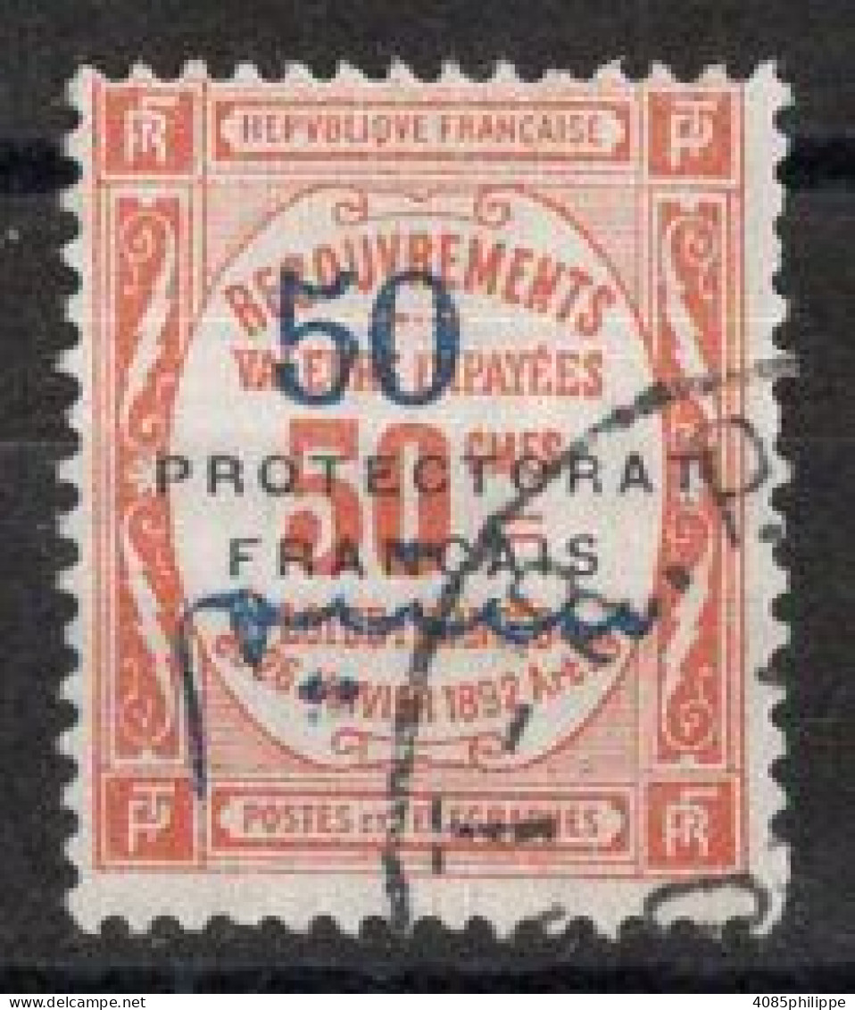 MAROC Timbre-Taxe N°26 Oblitéré TB Cote : 3€50 - Strafport