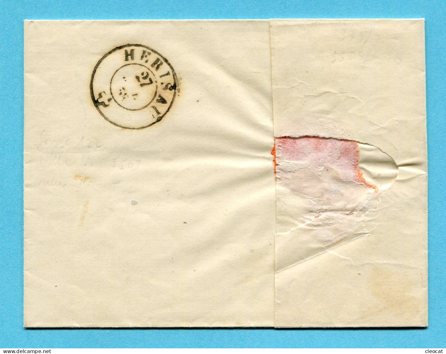 Umschlag Von Hundwyl Nach Trogen 1853 - ...-1845 Préphilatélie
