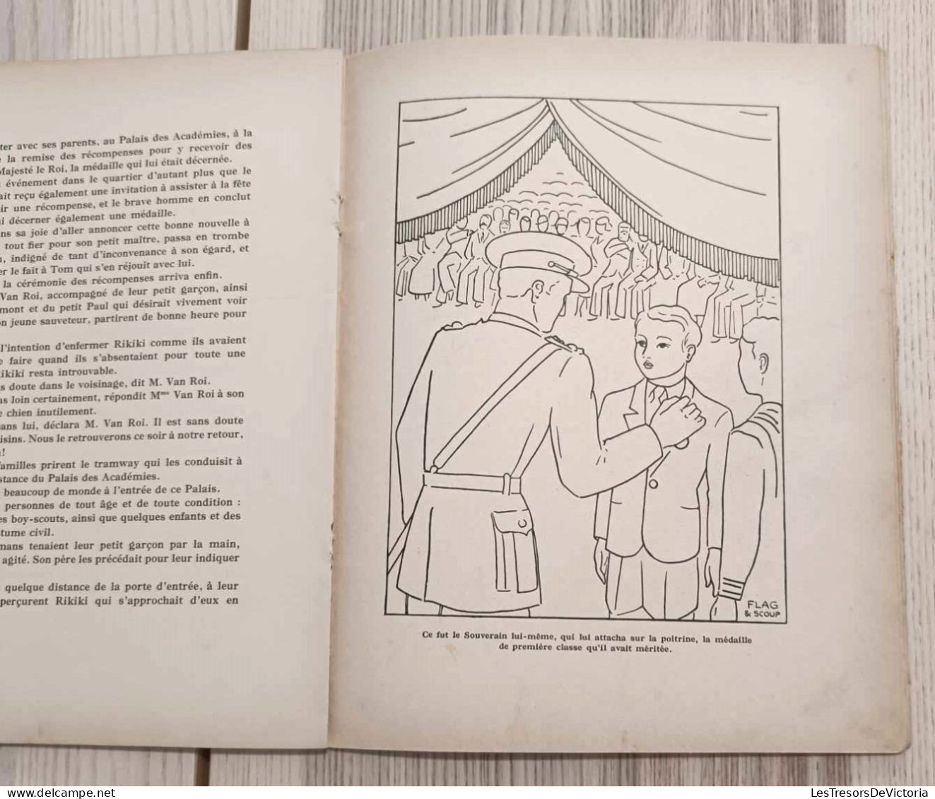 Pierre Et Rikiki - Livre Pour Enfant - A. Eberhart Sorel - Illustration Flag & Scoup - Racconti