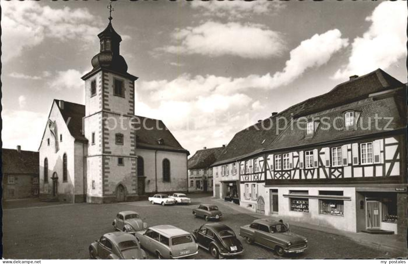 41789848 Rockenhausen Marktplatz Evangelische Kirche Rockenhausen - Rockenhausen