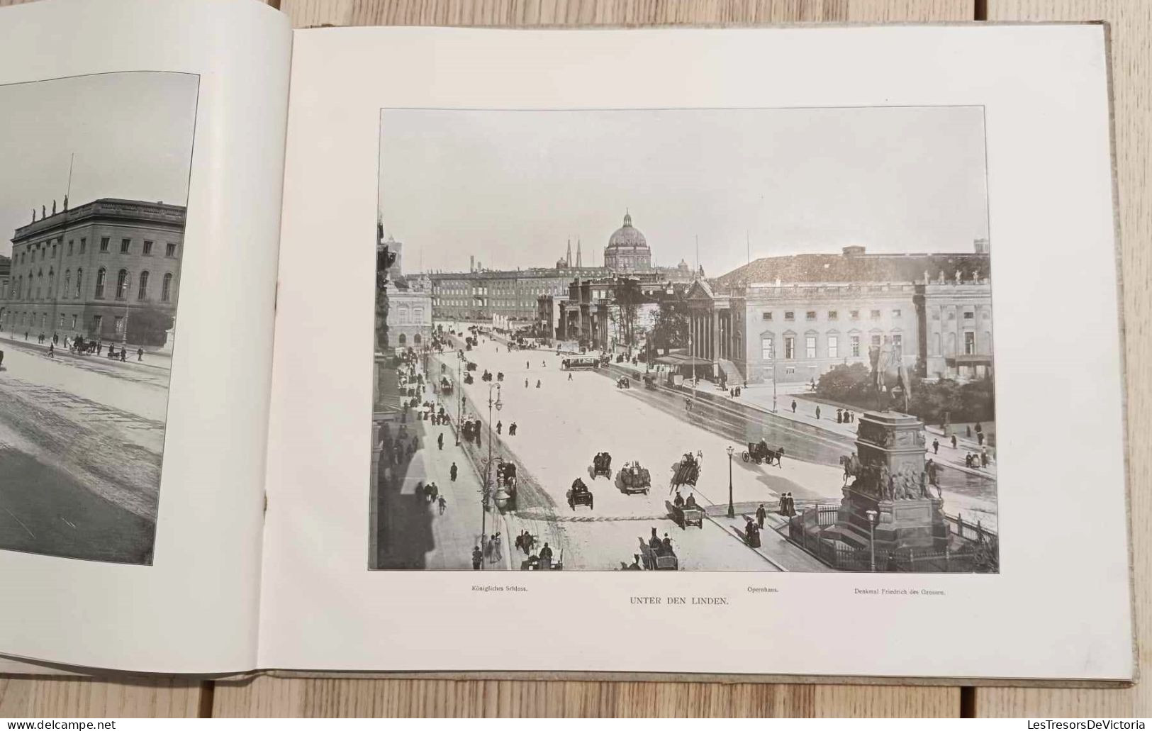 Livre Ancien - Allemand - Album Von Berlin - Dim.34/27cm - Vues De Berlin Et Description - Grands Formats