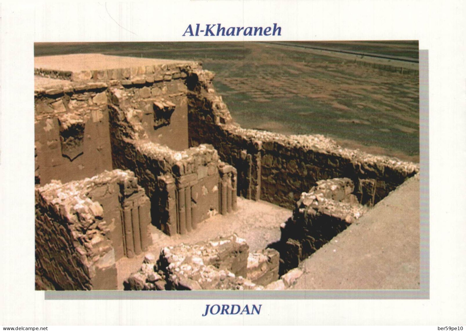 JORDANIE AL-KHARANEH JORDAN - Jordanie