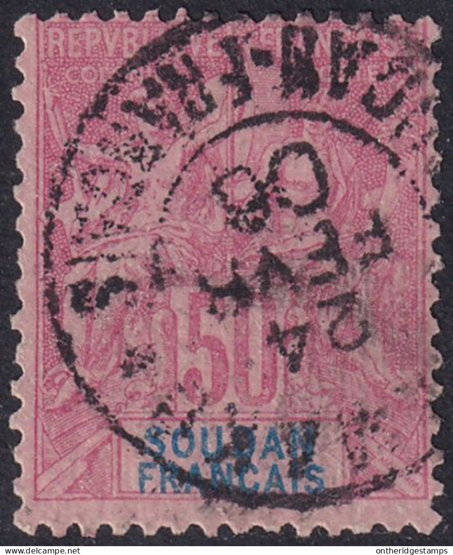 French Sudan 1894 Sc 16 Soudan Yt 13 Used Bamako Cancel - Used Stamps