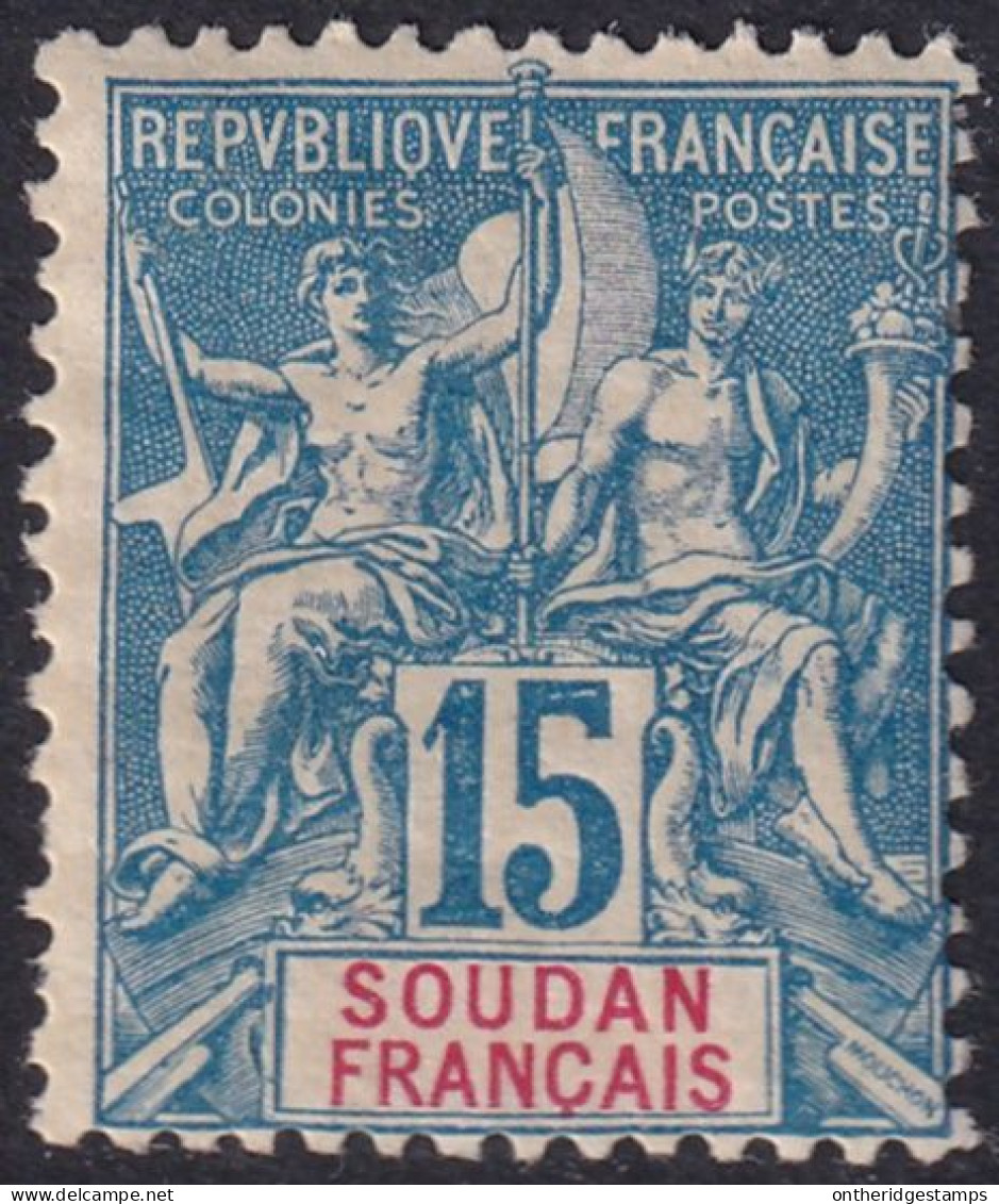 French Sudan 1894 Sc 9 Soudan Yt 8 MH* - Neufs