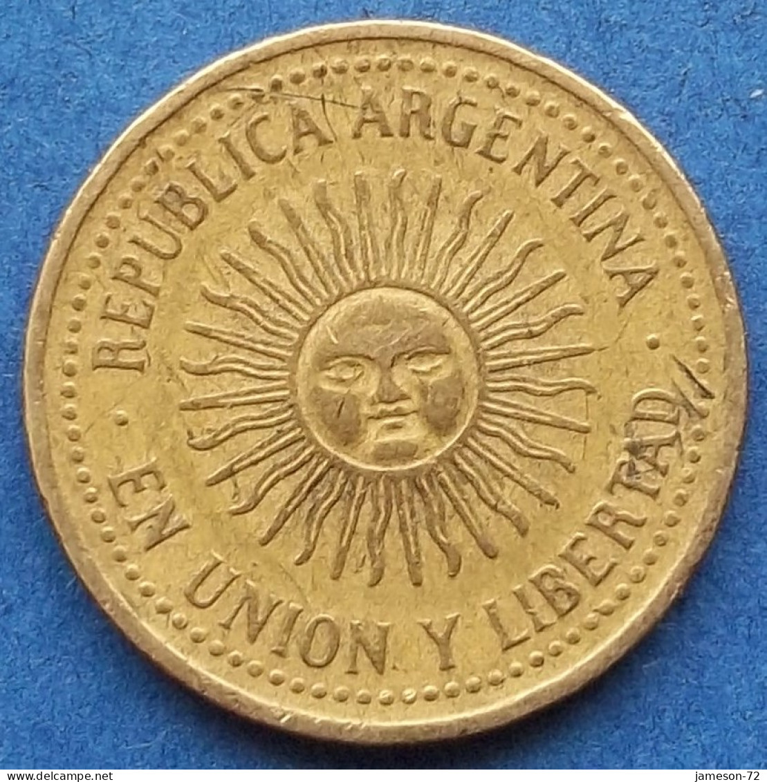 ARGENTINA - 5 Centavos 1992 KM# 109 Monetary Reform (1992) - Edelweiss Coins - Argentinië