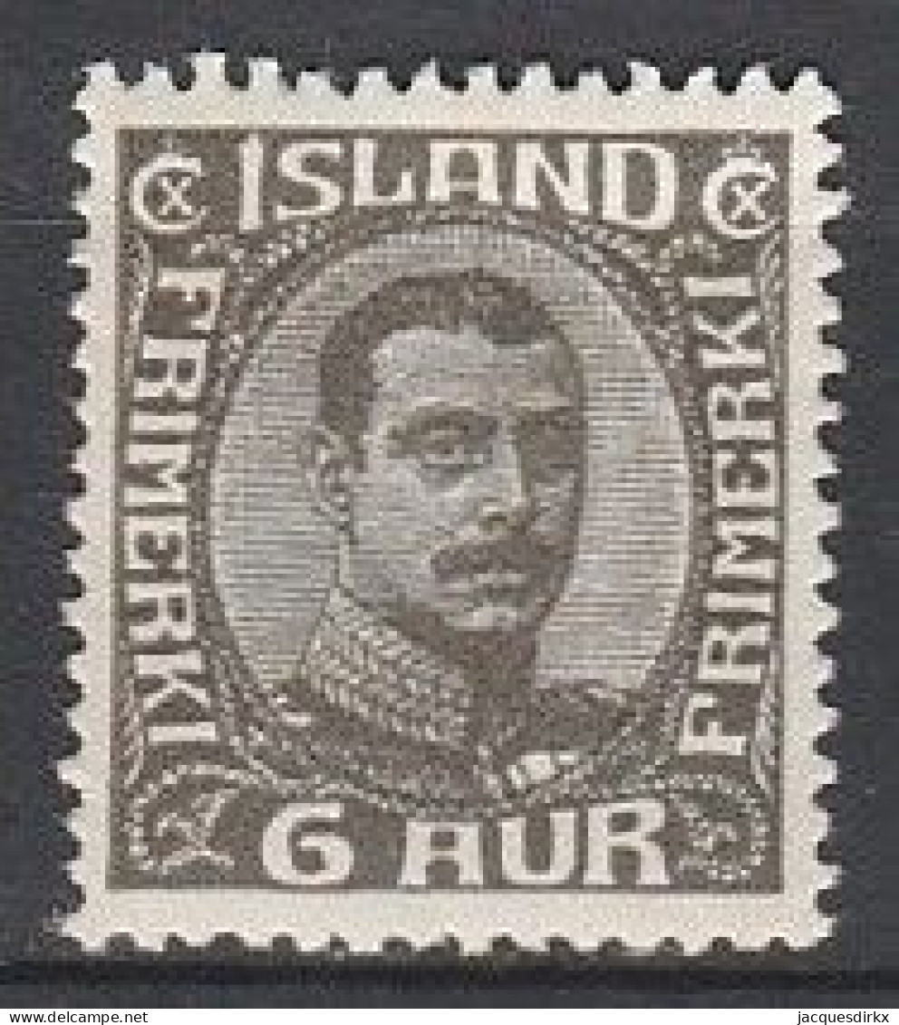 Iceland      .       Yvert    .      86     .     *      .      Mint-hinged - Ongebruikt