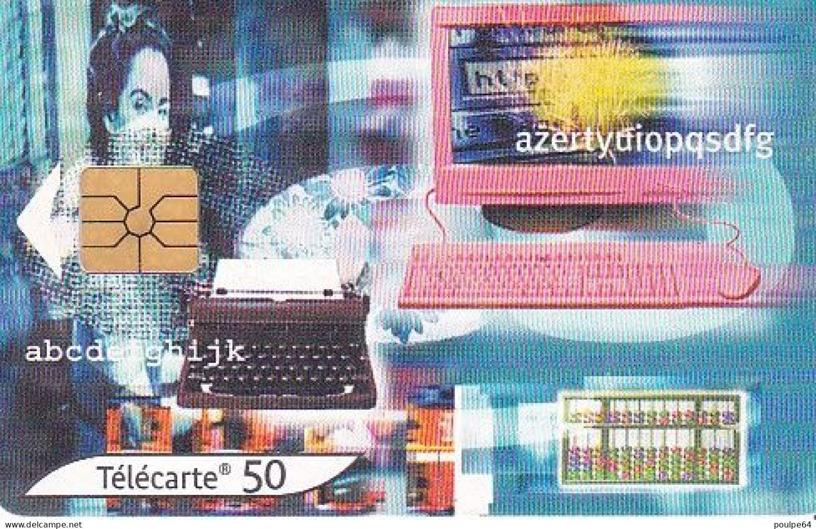 F1049  03/2000 - XXe SIÈCLE " Ordinateur " - 50 GM1 - 2000