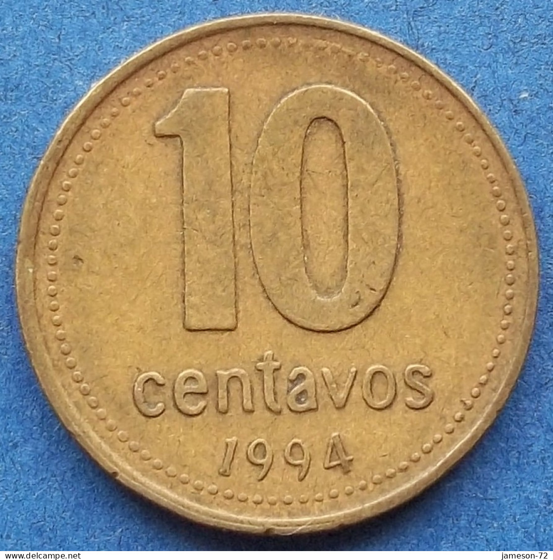 ARGENTINA - 10 Centavos 1994 KM# 107 Monetary Reform (1992) - Edelweiss Coins - Argentinië