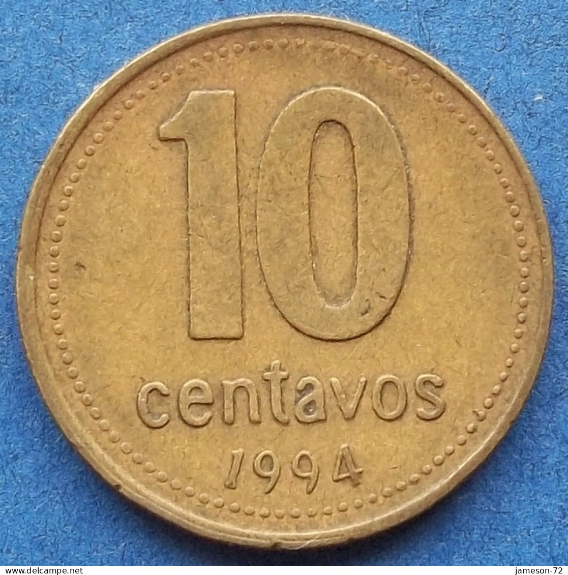 ARGENTINA - 10 Centavos 1994 KM# 107 Monetary Reform (1992) - Edelweiss Coins - Argentina