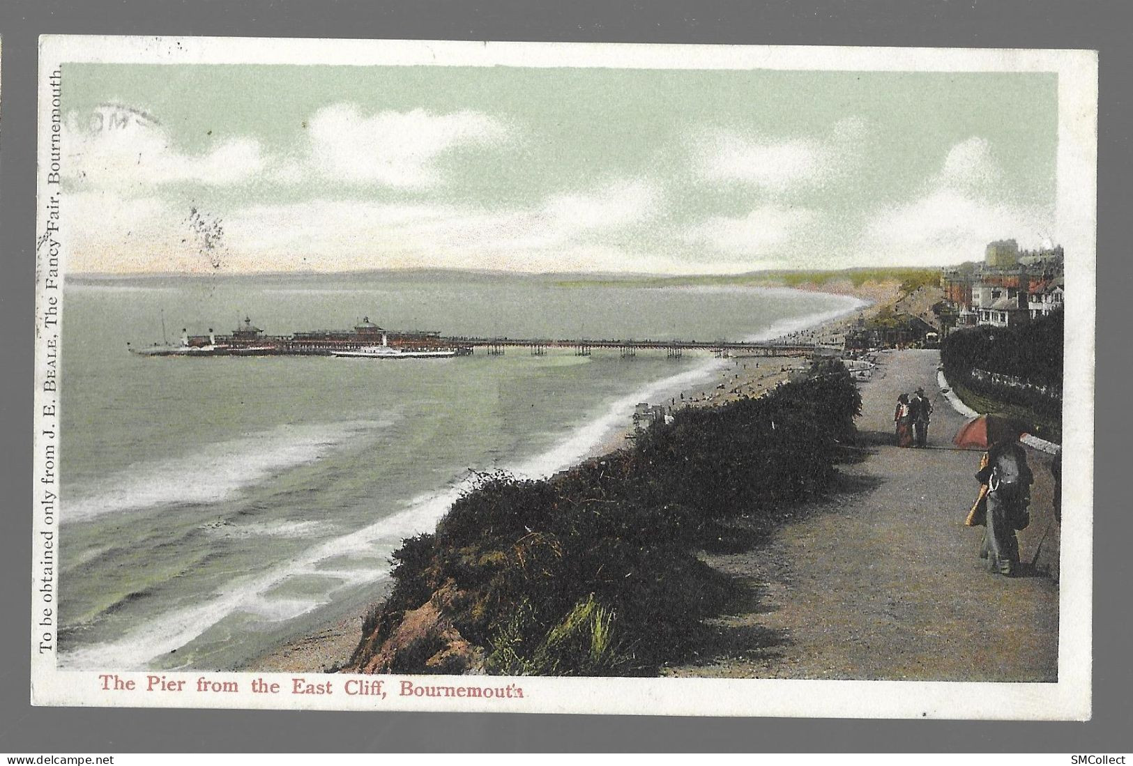 The Pier Front The East Cliff. Bornemouth (A20p48) - Bournemouth (tot 1972)