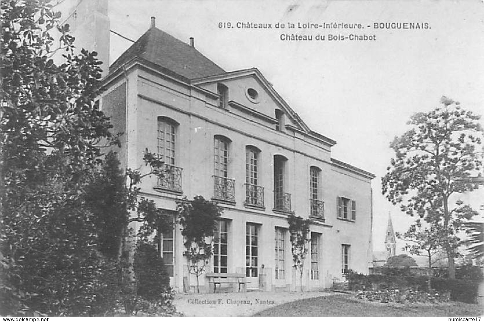 Cpa BOUGUENAIS 44 Château Du Bois Chabot - Bouguenais