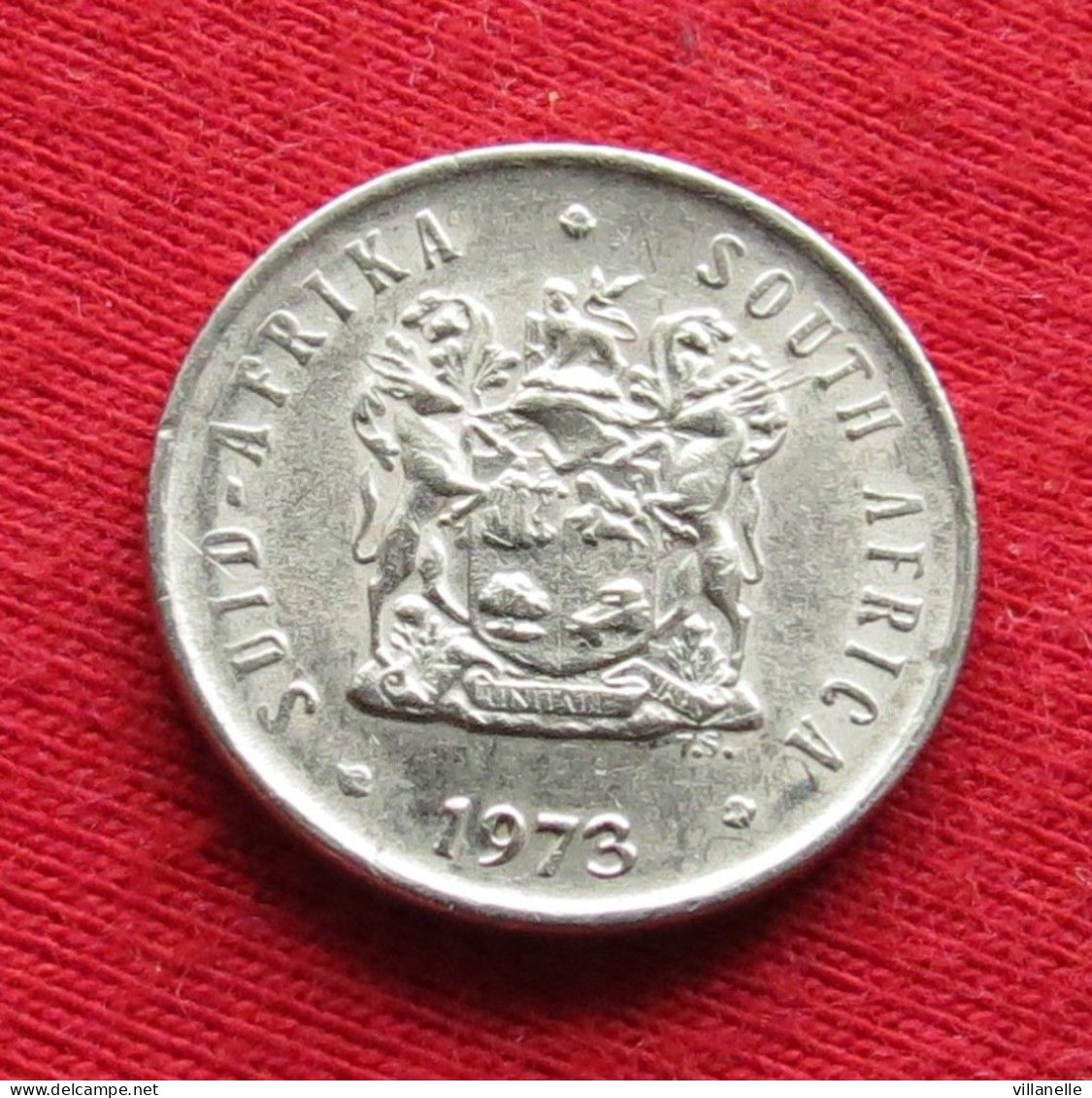 South Africa 5 Cents 1973 KM# 84 *VT Bird  Africa Do Sul RSA Afrique Do Sud Afrika - Afrique Du Sud