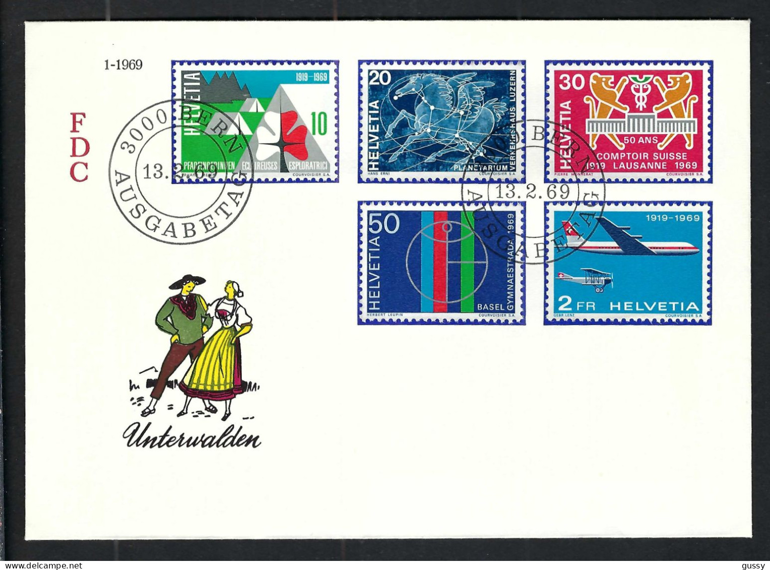 SUISSE Ca.1969: FDC De BERN - FDC