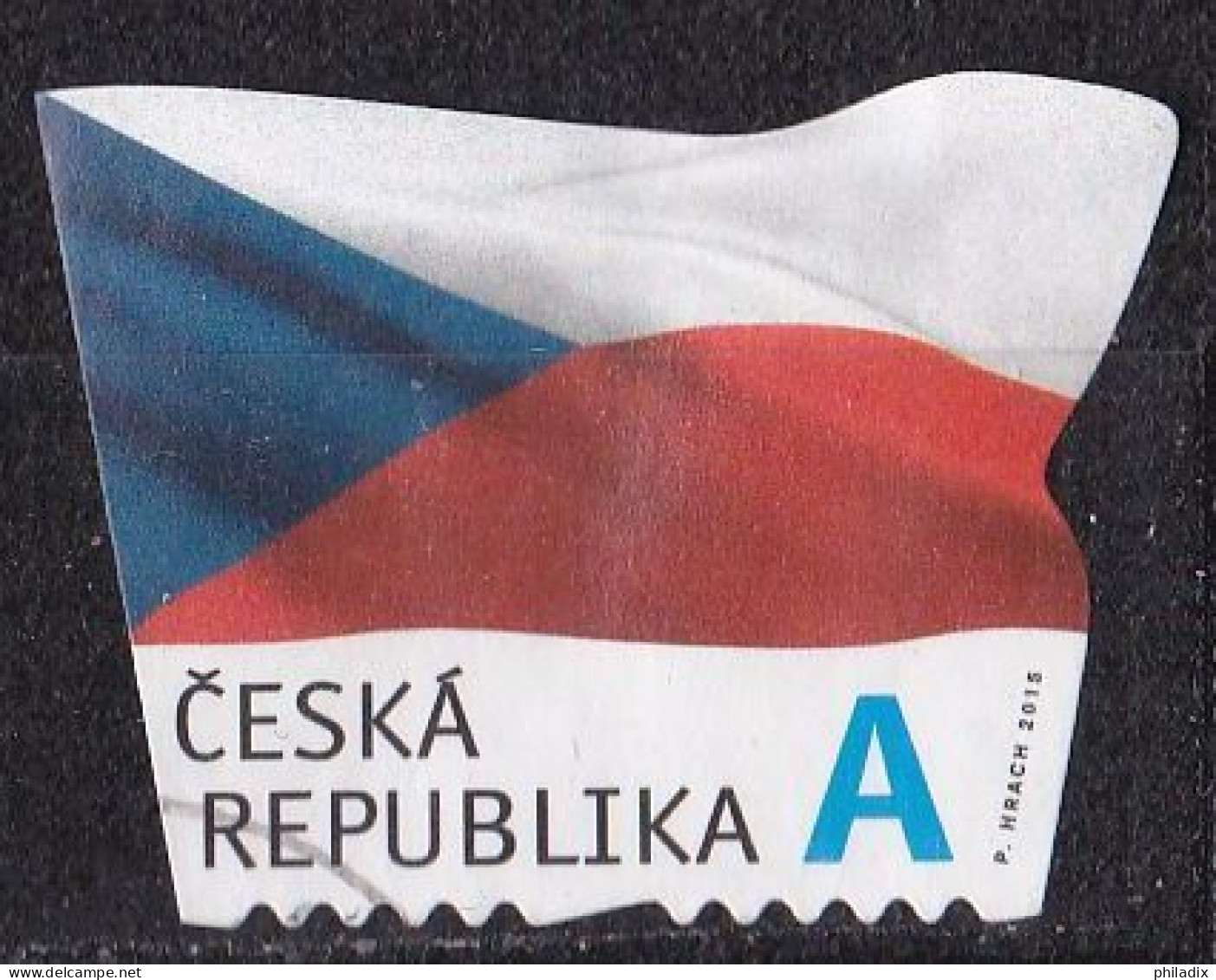 # Tschechische Republik Marke Von 2015 O/used (A4-11) - Oblitérés