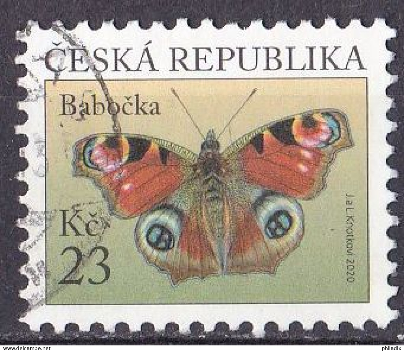 # Tschechische Republik Marke Von 2020 O/used (A4-11) - Used Stamps