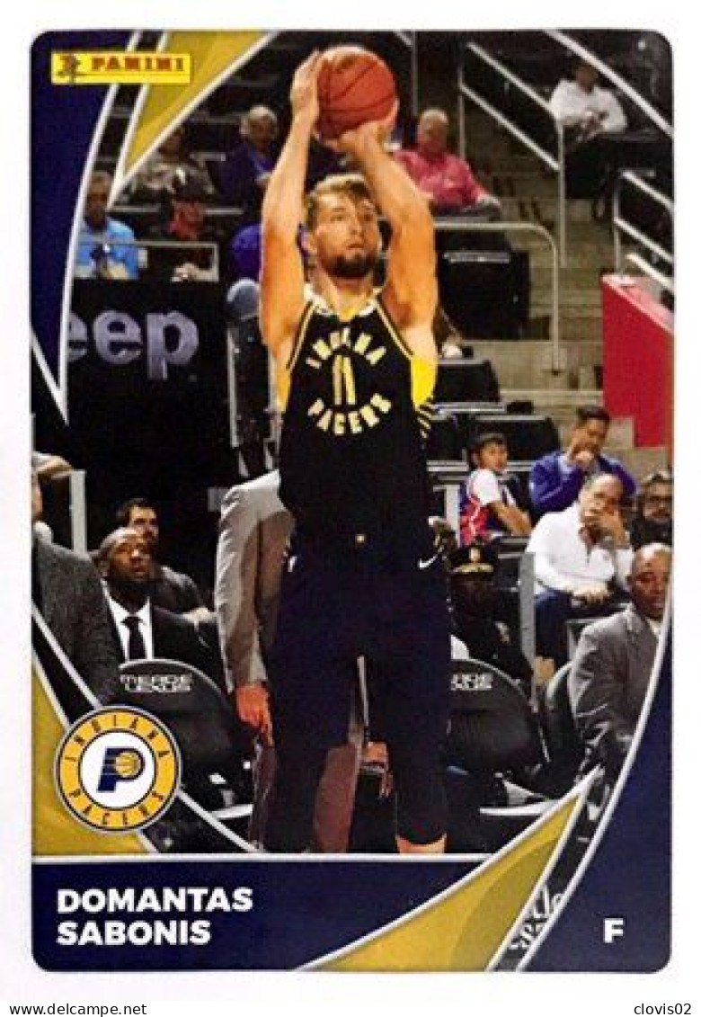 2 Domantas Sabonis - Indiana Pacers - Panini NBA Carte Basketball 2020-2021 - Altri & Non Classificati