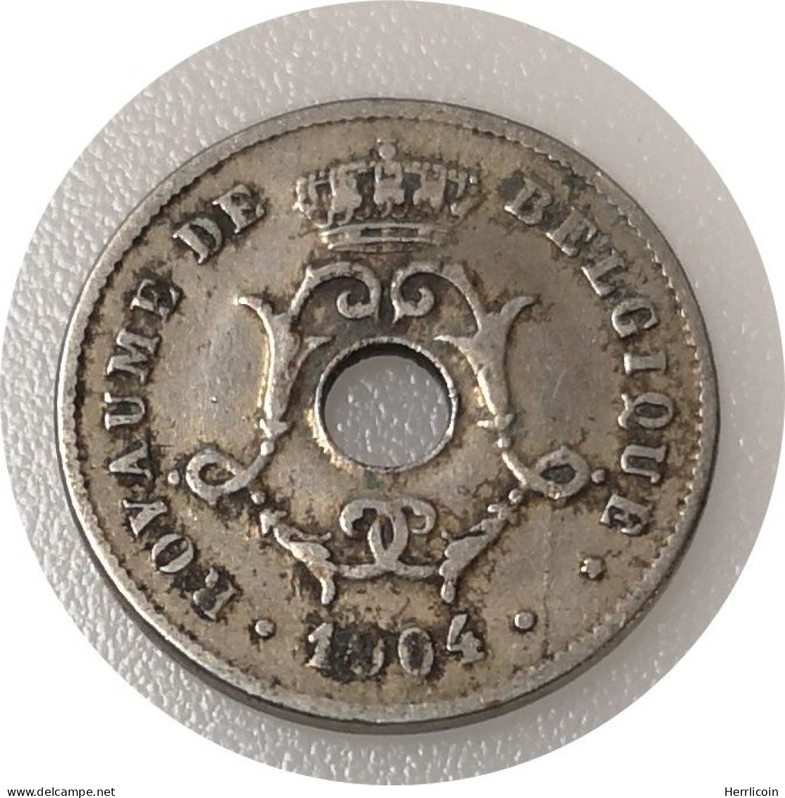 Monnaie Belgique - 1904 - 10 Centimes - Léopold II - Type Michaux En Français - 10 Centimes