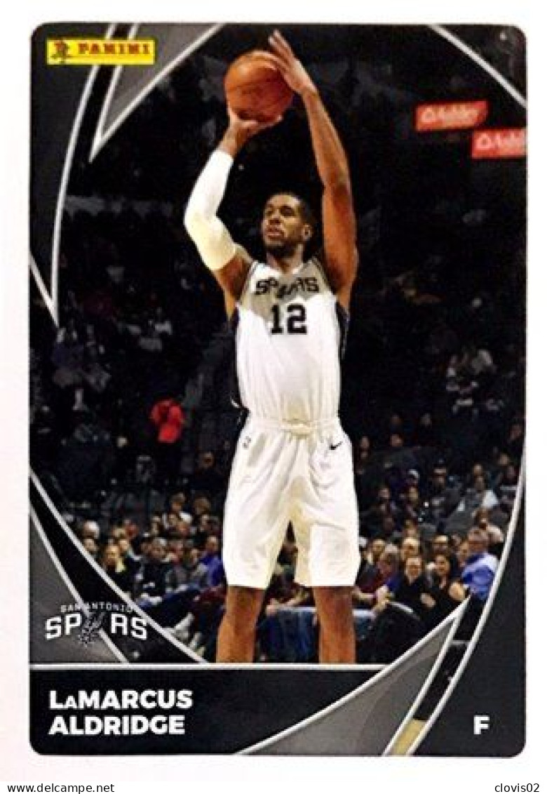 18 LaMarcus Aldridge - San Antonio Spurs - Panini NBA Carte Basketball 2020-2021 - Altri & Non Classificati