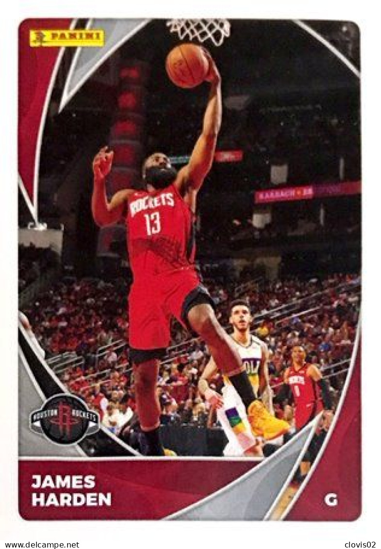 20 James Harden - Houston Rockets - Panini NBA Carte Basketball 2020-2021 - Otros & Sin Clasificación