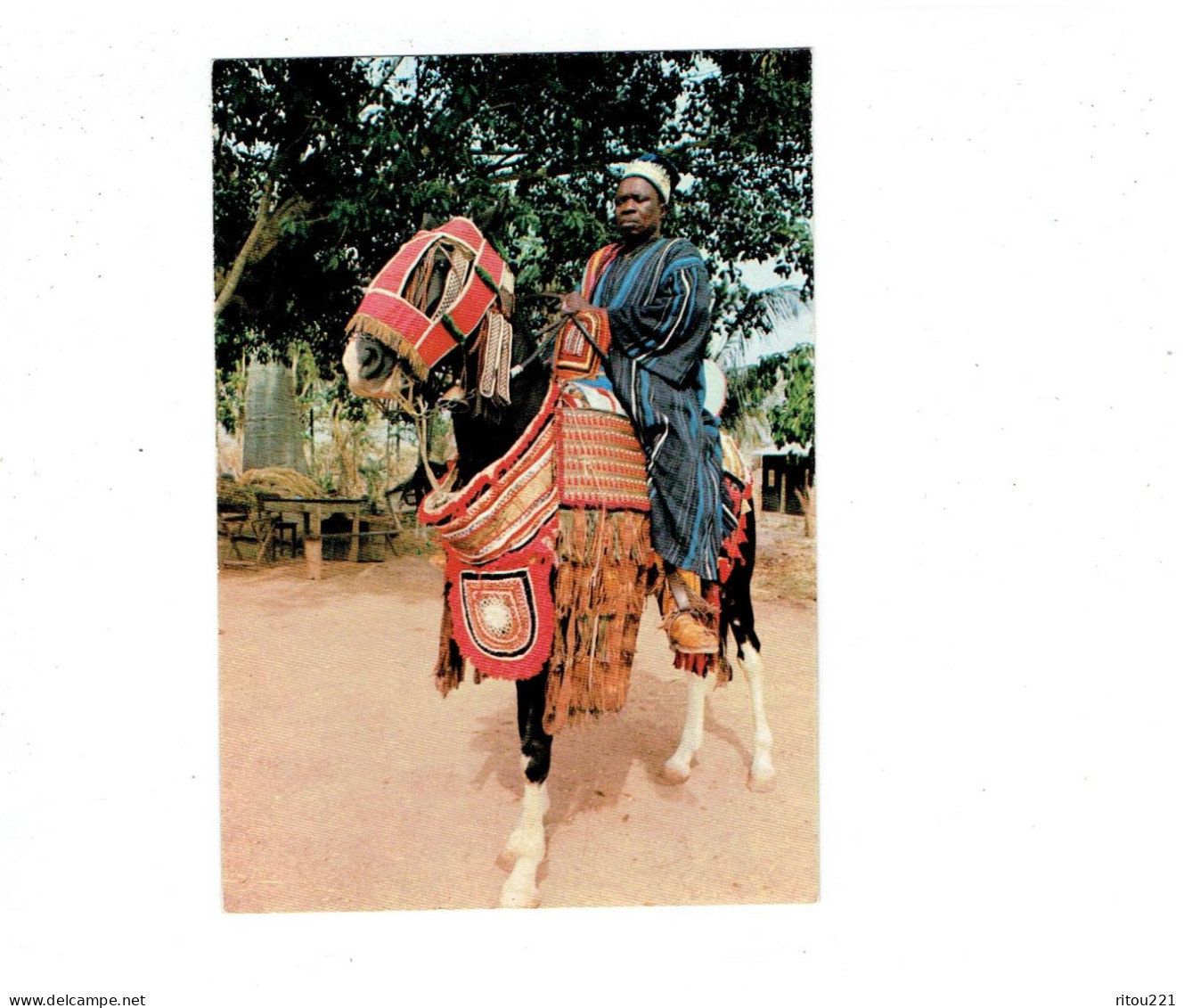 Cpm - TOGO - LOME - Pays De Traditions - Chef Alafia - Cavalier -- Création Afrique Ichay - Togo