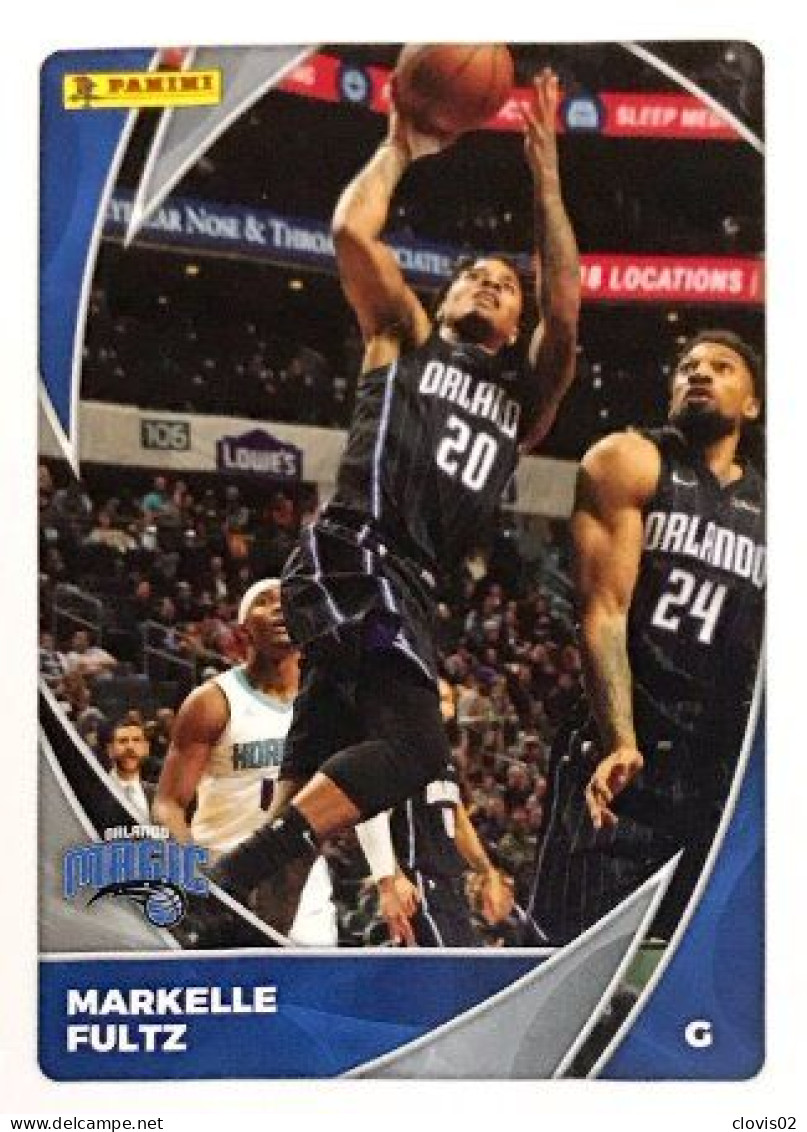 22 Markelle Fultz - Orlando Magic - Panini NBA Carte Basketball 2020-2021 - Autres & Non Classés