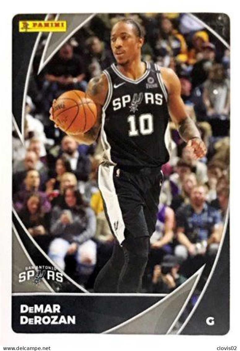 23 DeMar DeRozan - San Antonio Spurs - Panini NBA Carte Basketball 2020-2021 - Altri & Non Classificati