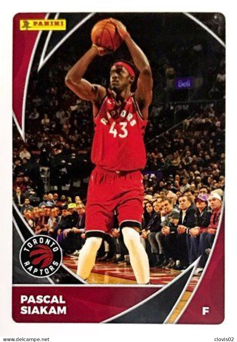 32 Pascal Siakam - Toronto Raptors - Panini NBA Carte Basketball 2020-2021 - Other & Unclassified