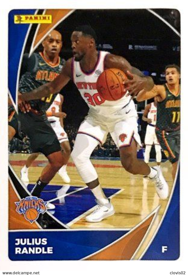 45 Julius Randle - New York Knicks - Panini NBA Carte Basketball 2020-2021 - Otros & Sin Clasificación