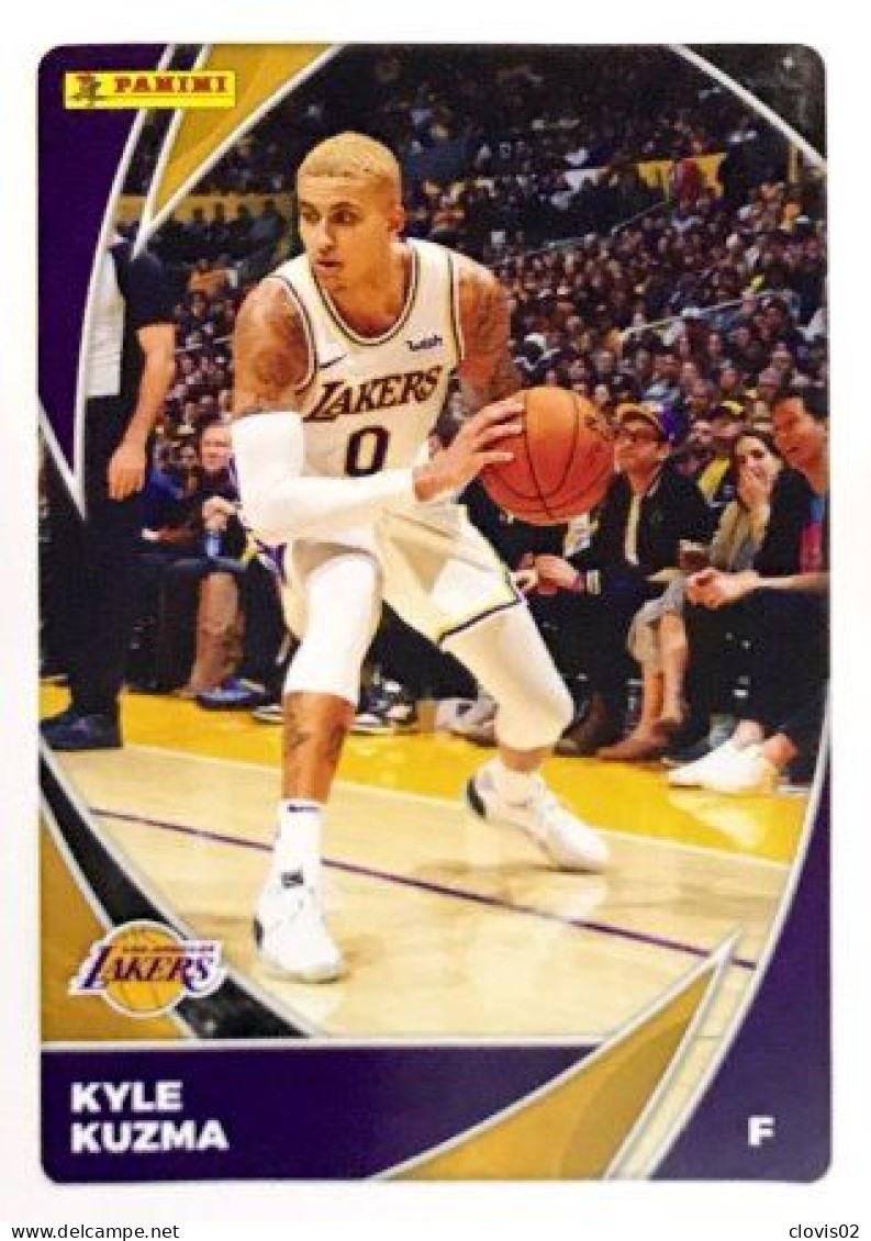 47 Kyle Kuzma - Los Angeles Lakers - Panini NBA Carte Basketball 2020-2021 - Altri & Non Classificati