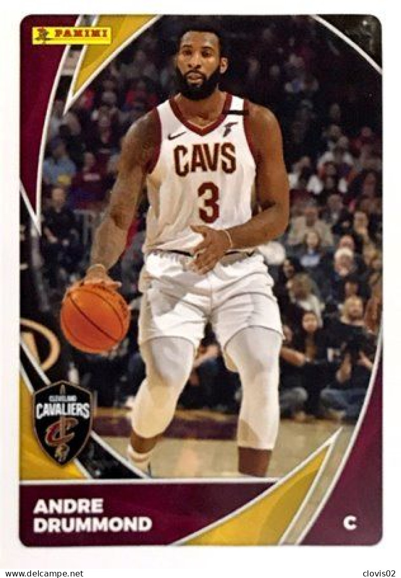 51 Andre Drummond - Cleveland Cavaliers - Panini NBA Carte Basketball 2020-2021 - Autres & Non Classés