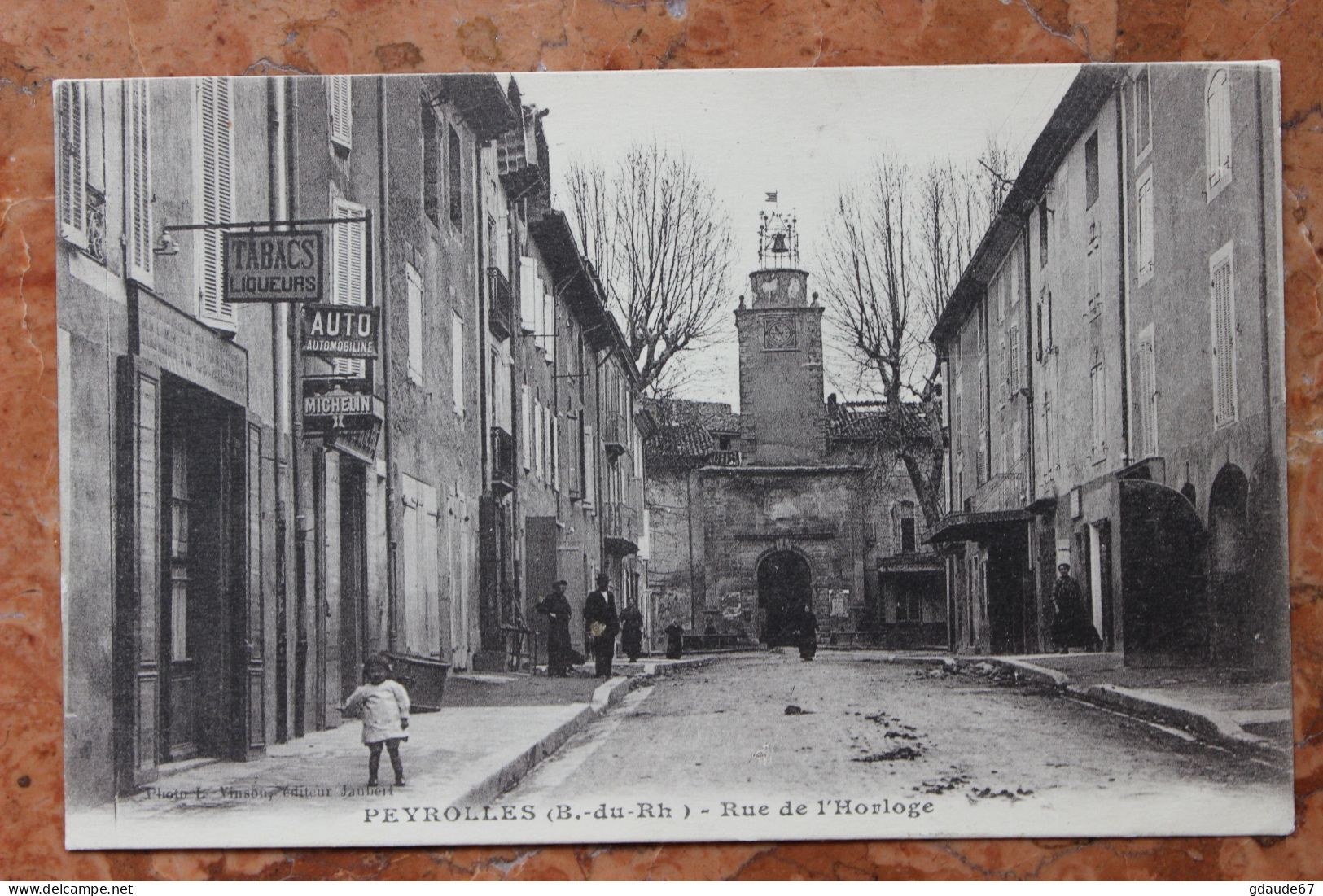 PEYROLLES (13) - RUE DE L'HORLOGE - Peyrolles