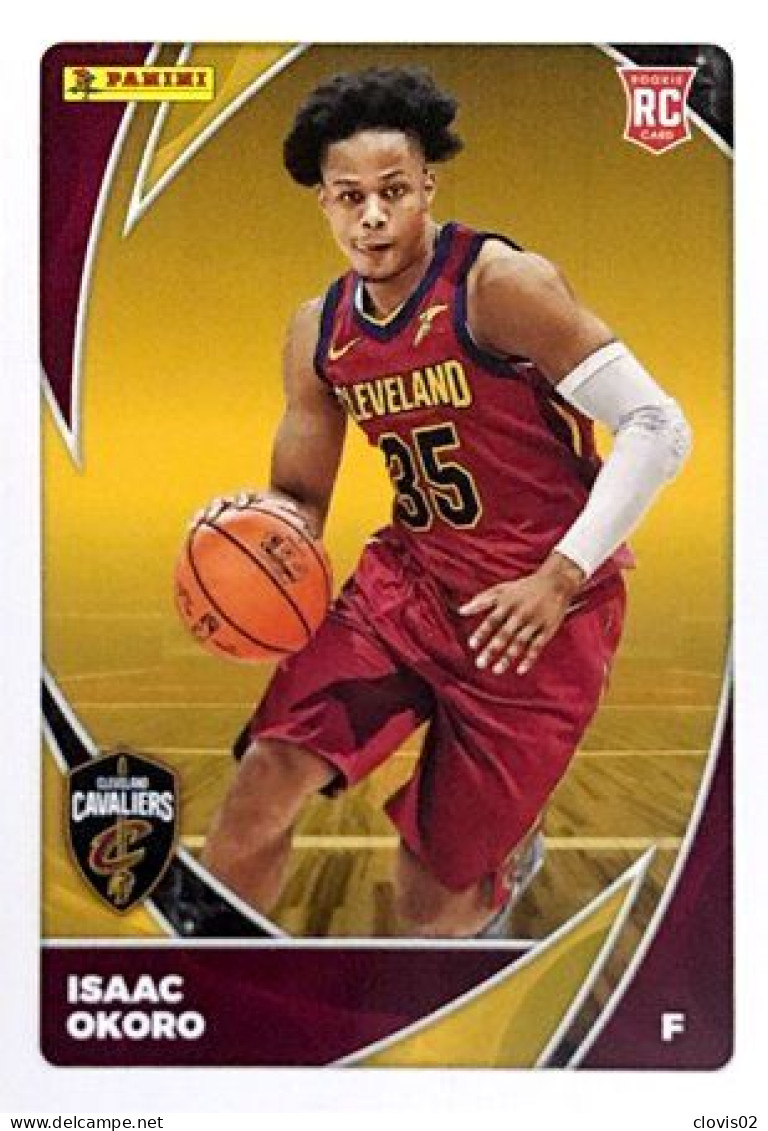 85 Isaac Okoro - Cleveland Cavaliers - Panini NBA Carte Basketball 2020-2021 - Autres & Non Classés