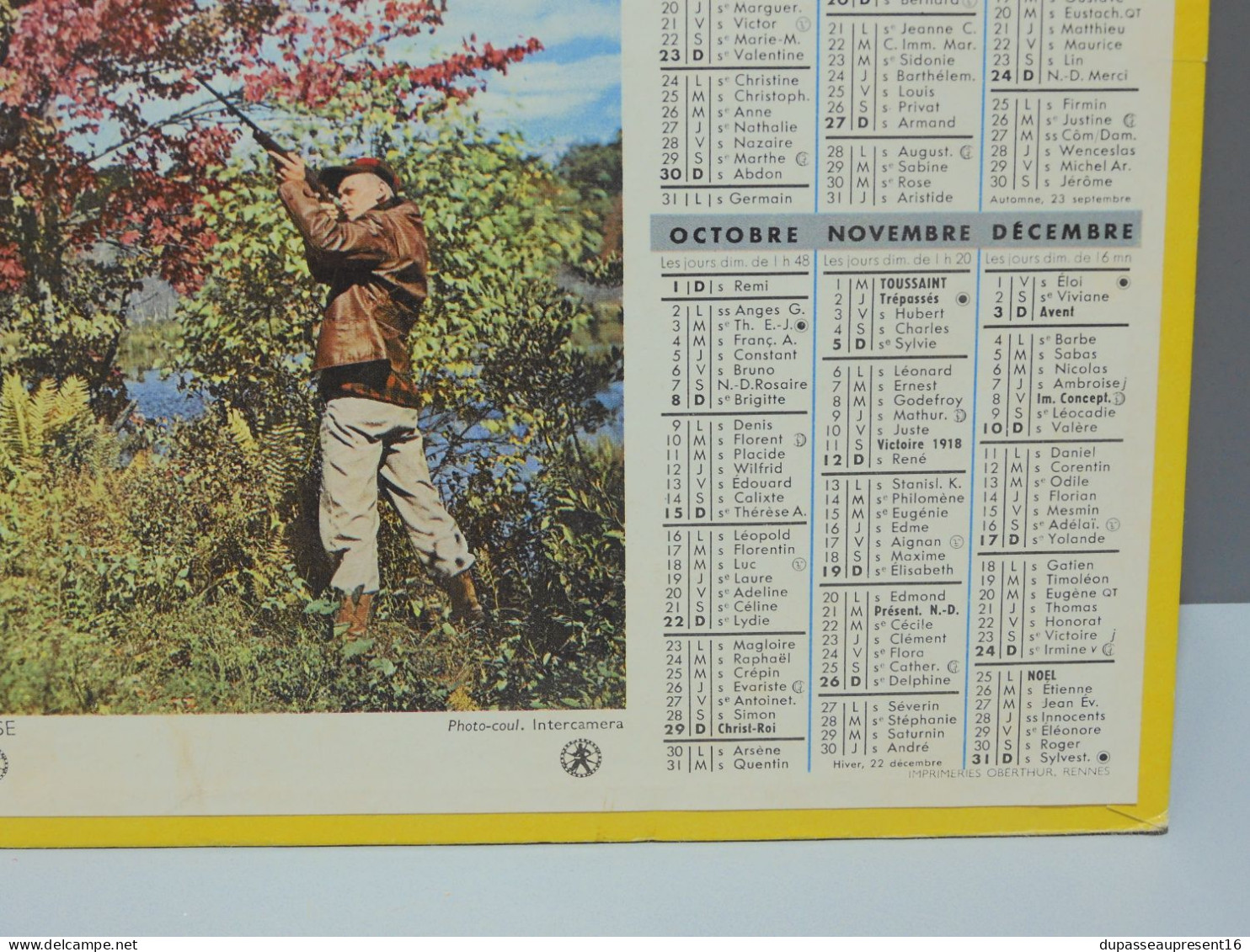 -ANCIEN ALMANACH CALENDRIER Des PTT XX 1967  Dept.  JURA DOLE N°39 Collection   E - Tamaño Grande : 1961-70