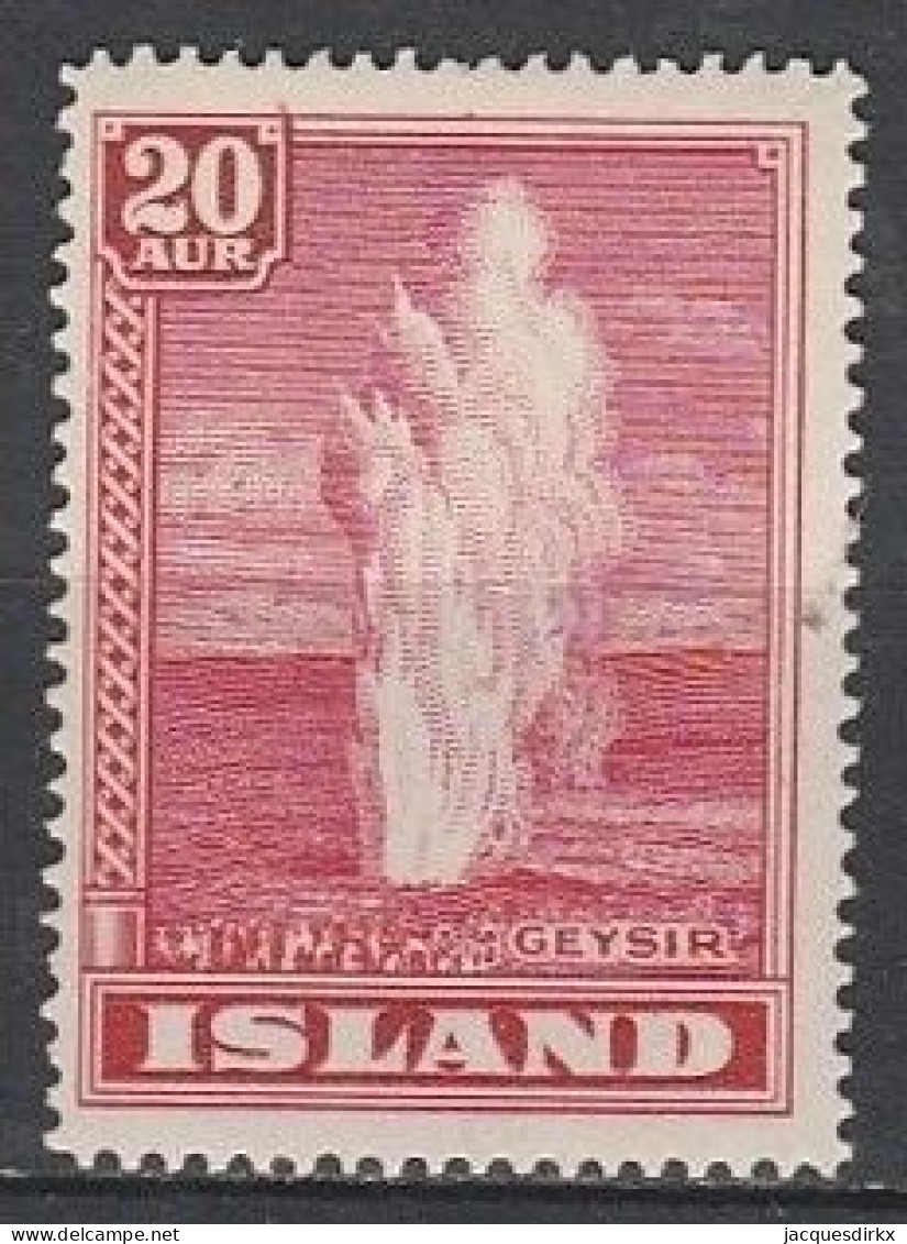 Iceland      .       Yvert    .      177     .     *      .      Mint-hinged - Ongebruikt