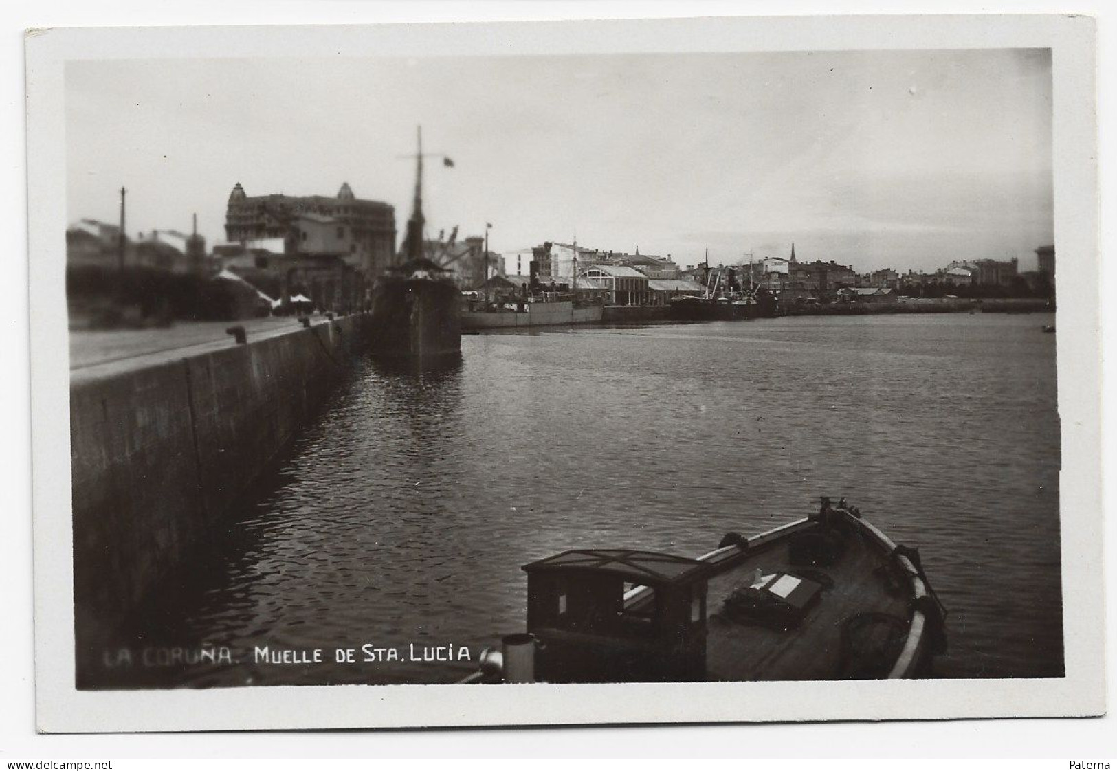 3845  Postal La Coruña, Muelle De Santa Lucia - La Coruña