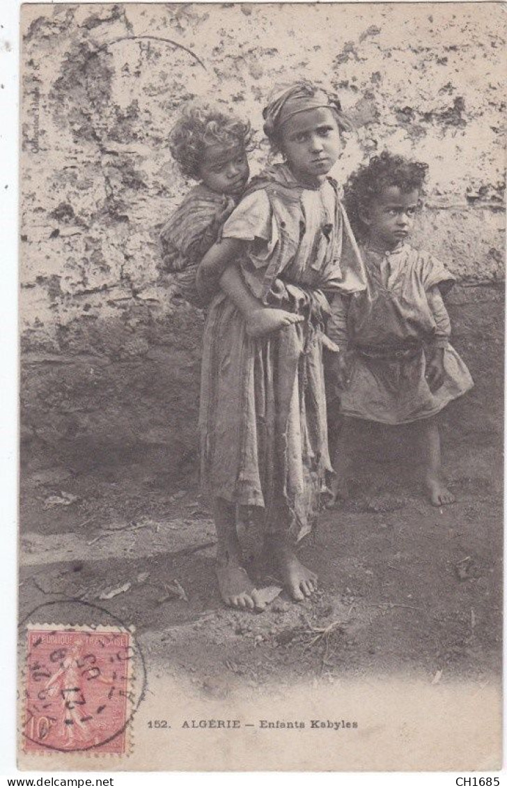 ALGERIE : Jeunes Enfants De Kabylie - Kinder