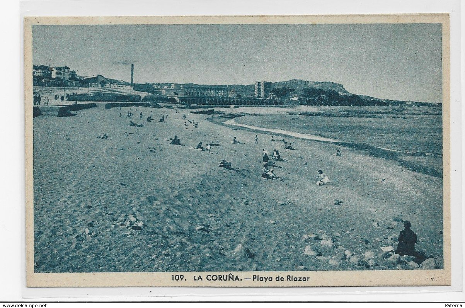 3845  Postal La Coruña, Playa De Riazor - La Coruña