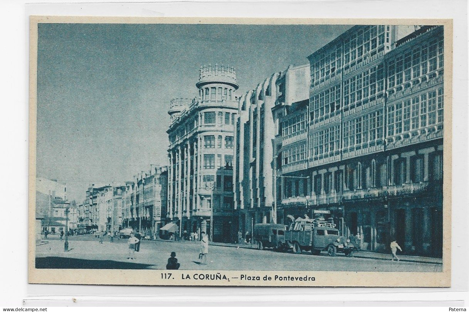 3845  Postal La Coruña, Plaza De Pontevedra - La Coruña