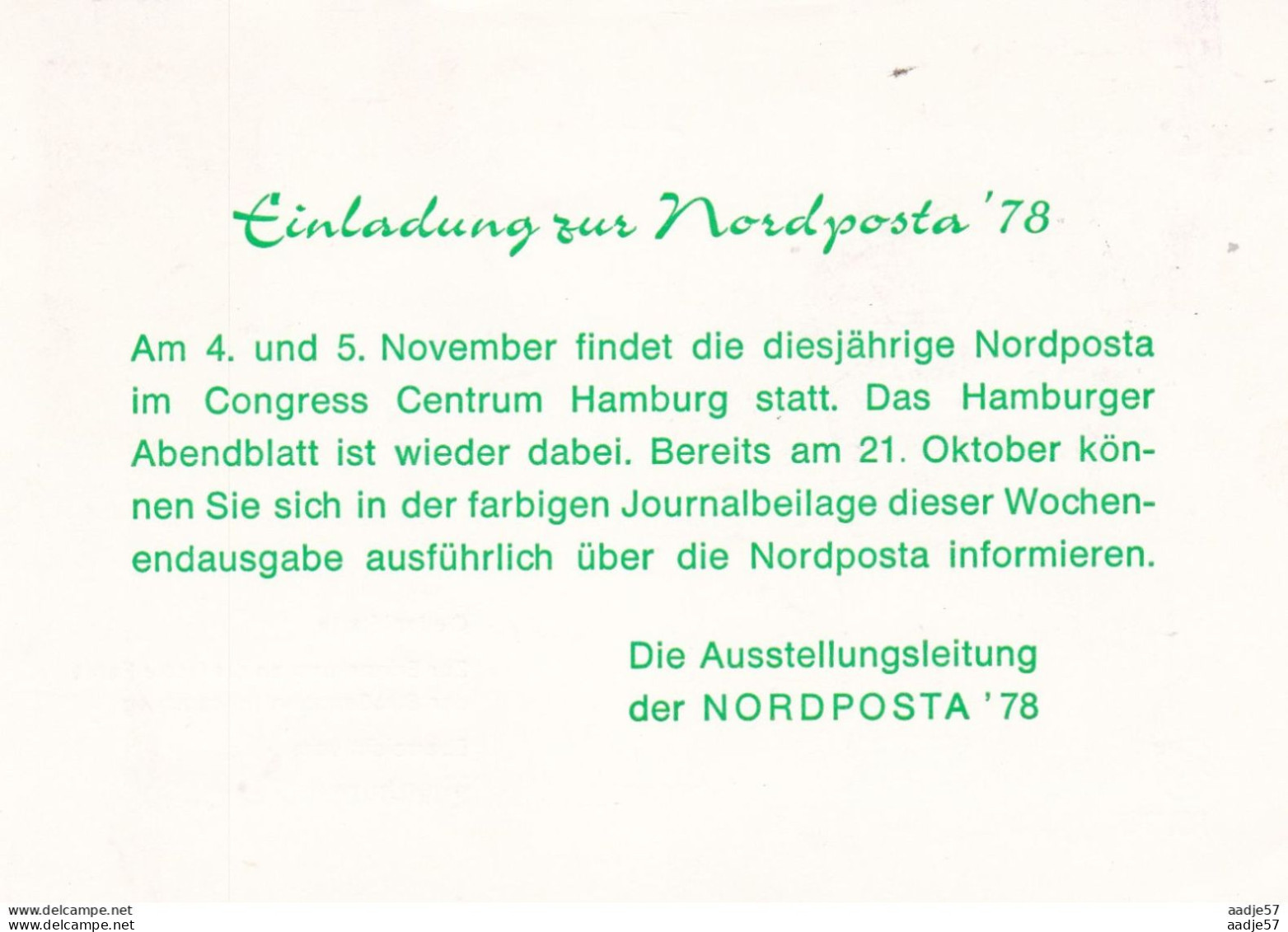 Germany Deutschland 1978 Abschied Von Der Hamburger Strassenbahn 01-10-1978 - Strassenbahnen