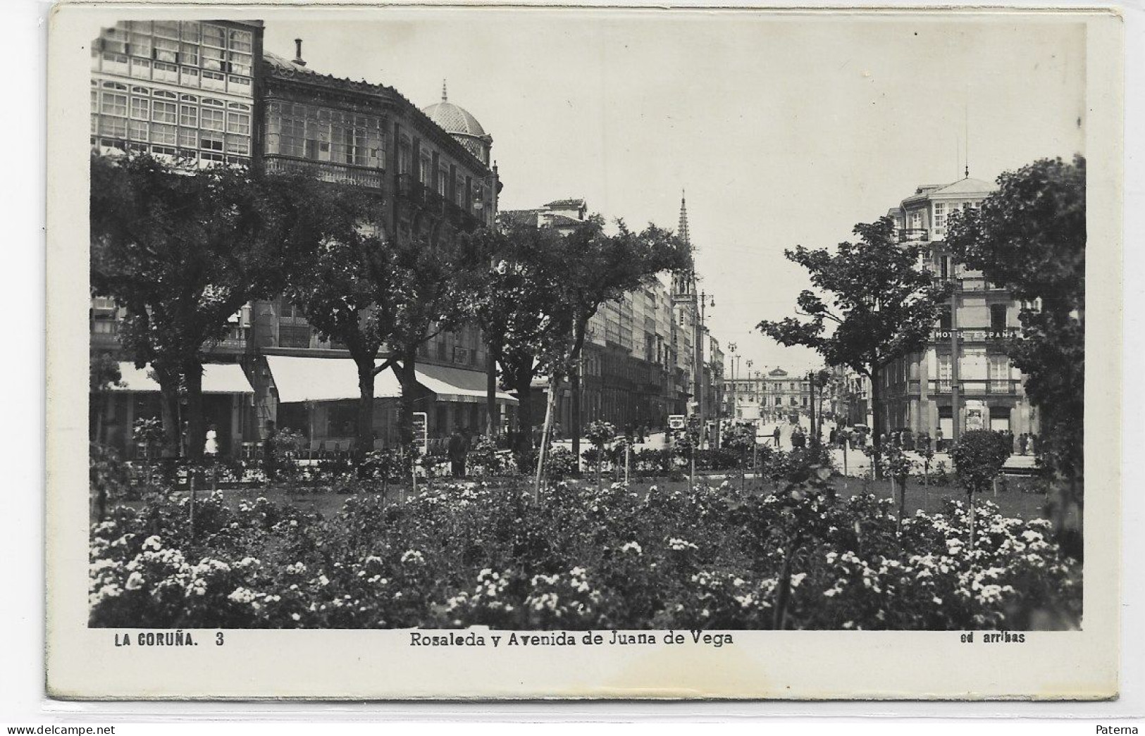 3845  Postal La Coruña, Rosaleda Y Avenida De Juana De Vega. - La Coruña