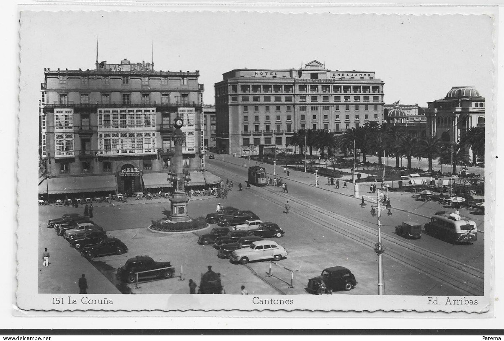 3845  Postal La Coruña, Cantones - La Coruña