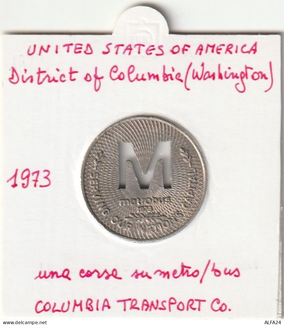 GETTONE USA COLUMBIA WASHINGTON METRO (MDG7.1 - Other & Unclassified