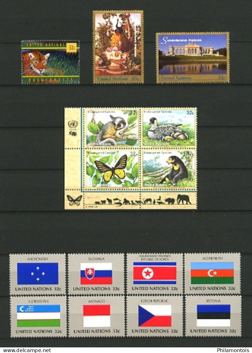 ONU (New-York) - Collection 1988/2010 -  Neufs N** - TB - Cote Supérieure à 110 Eur. - Faciale 30$ Soit 22 Eur. - Unused Stamps