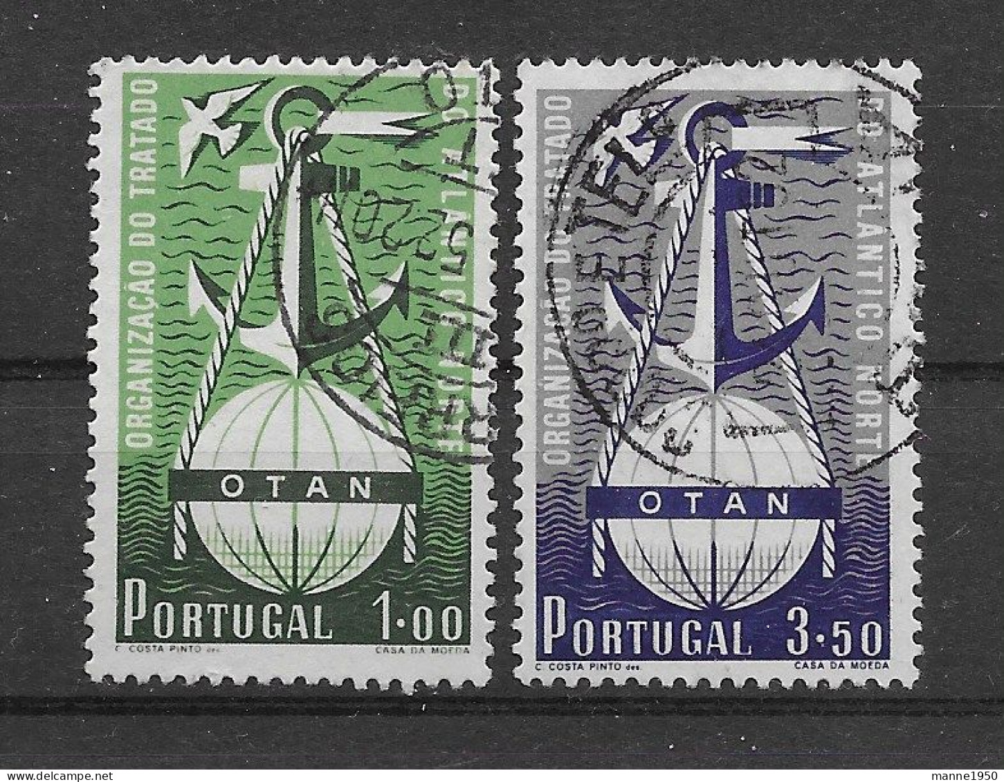 Portugal 1952 Mi.Nr. 778/79 Kpl. Satz Gestempelt - Gebraucht