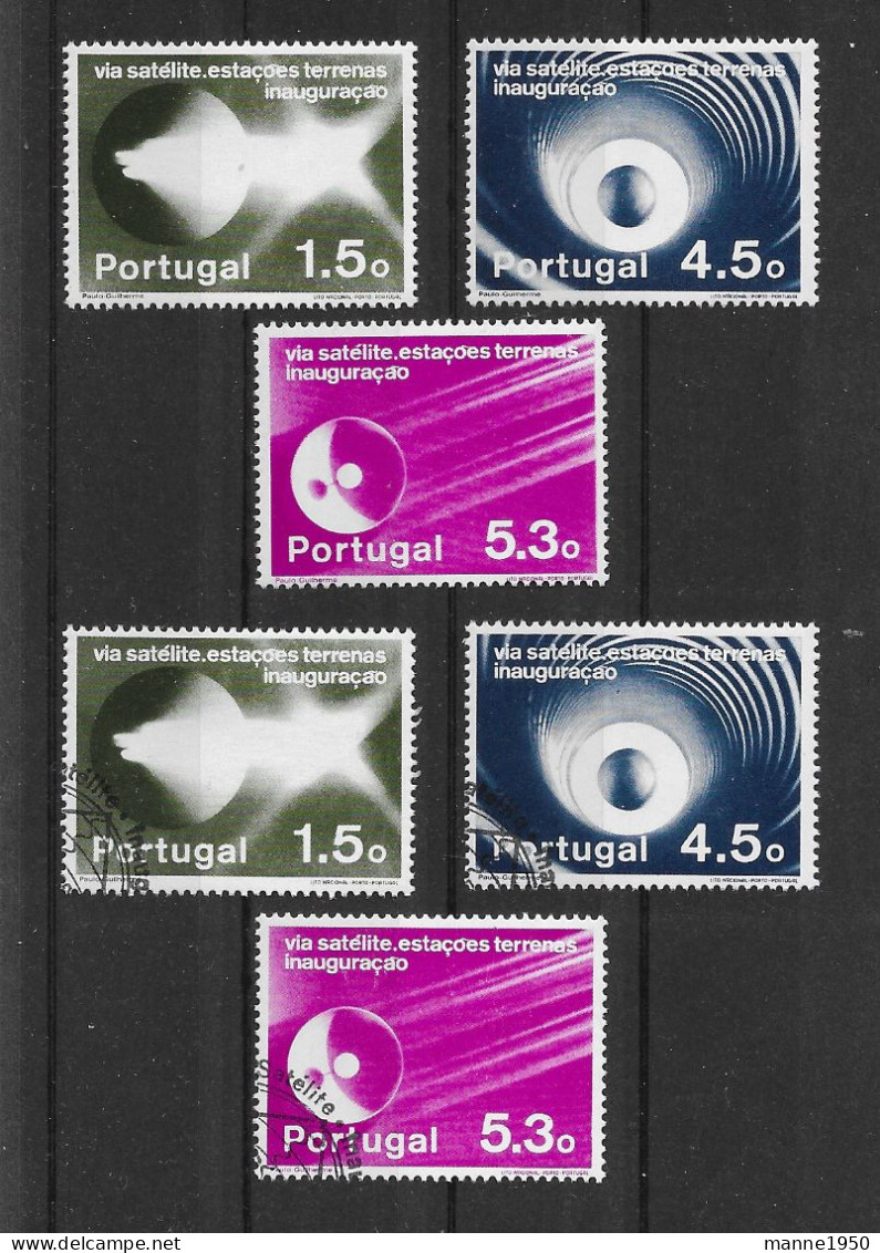 Portugal 1974 Mi.Nr. 1234/36 Kpl. Satz ** + Gestempelt - Gebraucht