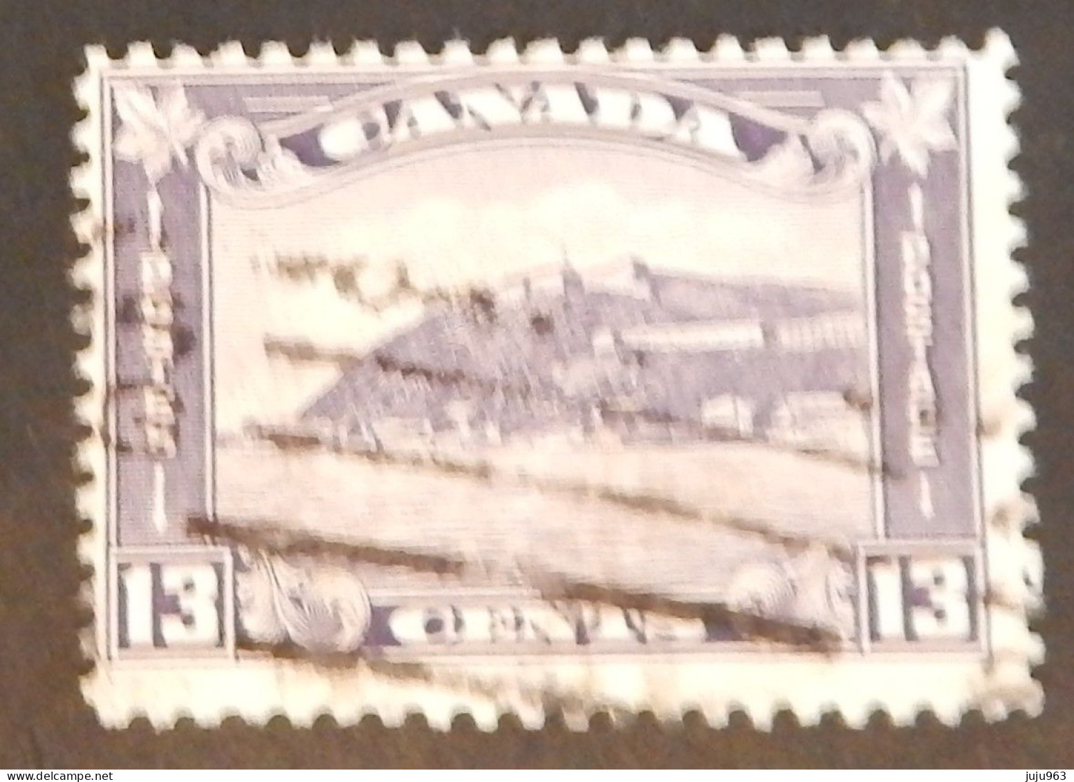 CANADA YT 167 OBLITÉRÉ "ANCIENNE CITADELLE DE QUEBEC" ANNÉES 1932/1933 - Oblitérés