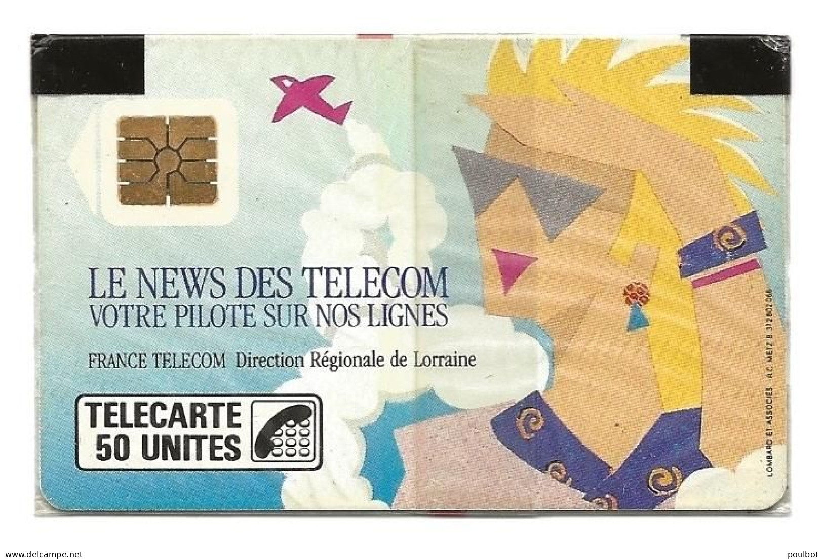 Télécarte NSB  F80 News Lorraine - 1989