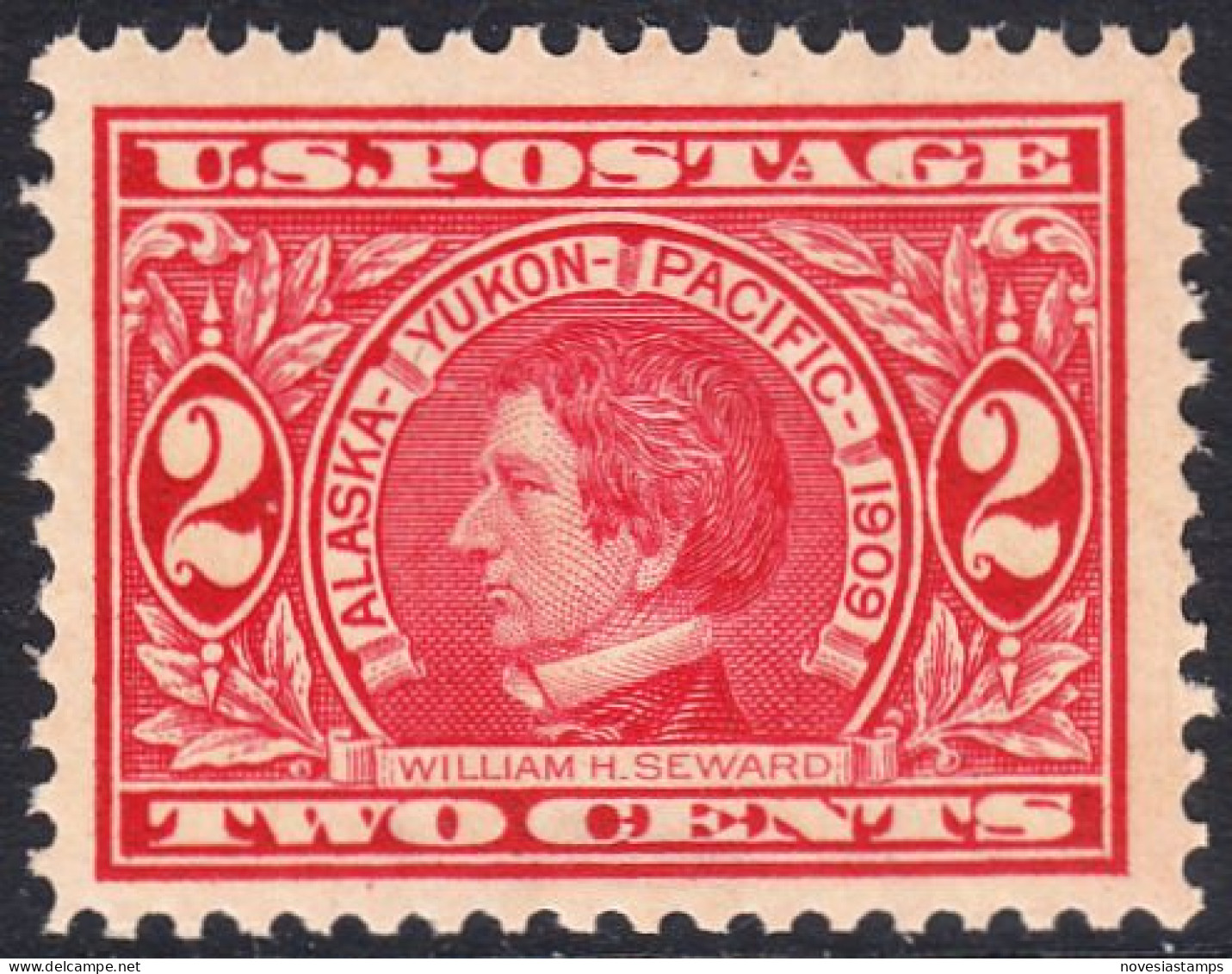 !a! USA Sc# 0370 MNH SINGLE (a4) -William H. Seward - Nuevos